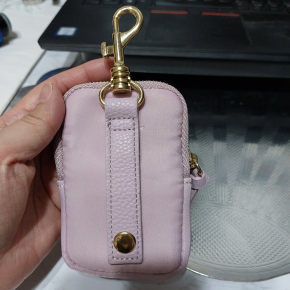 Waterproof Handbag Keychain Mini Clip On Bag Accessory Pouch - Picture 5 of 7